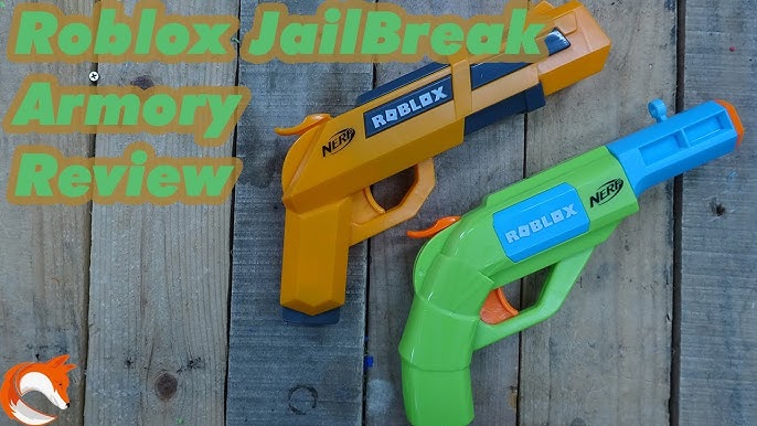 Nerf Dart Gun Roblox Elite Jail Break Armory 2 Pack W/ Digital In Game Code