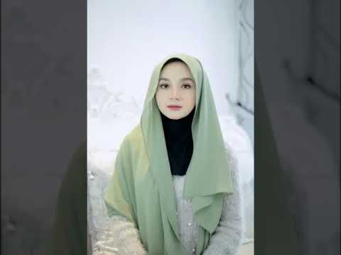 Cara pakai shawl simple