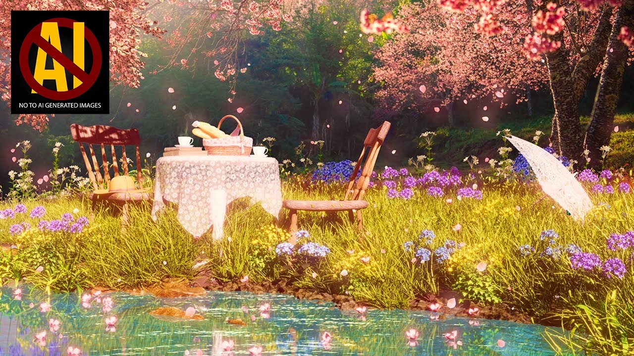 Spring Noises Spring Ambience With Birdsong, Brook Sounds, Sunny Spring Day Sounds ...