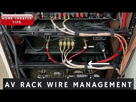 Home Theater Cable Management Kit 