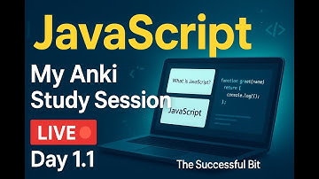 JavaScript | My Anki Study Session | Day-1.1