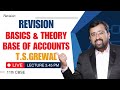 Revision | Basics &amp; Theory base of Accounts | Accounting Equation | GST | Journal | Ledger