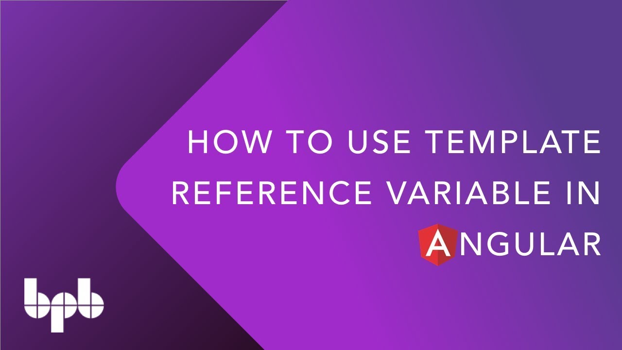 How to use Template Reference Variable in Angular. YouTube