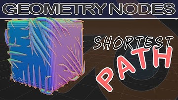 Blender 3.4 Shortest Path | Quick Geometry Nodes Tutorial