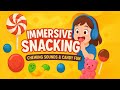 Impressive ASMR Snacks Live 🍿 | Fun Food Reactions &amp; Rainbow Collection 🎉