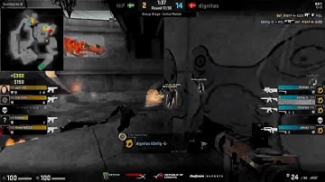 CS:GO k0nfig 3k to secure B side vs NIP at DreamHack Masters Malmö 2016