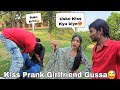 Girlfriend gussa ho gai kiss prank  guddu vlogs