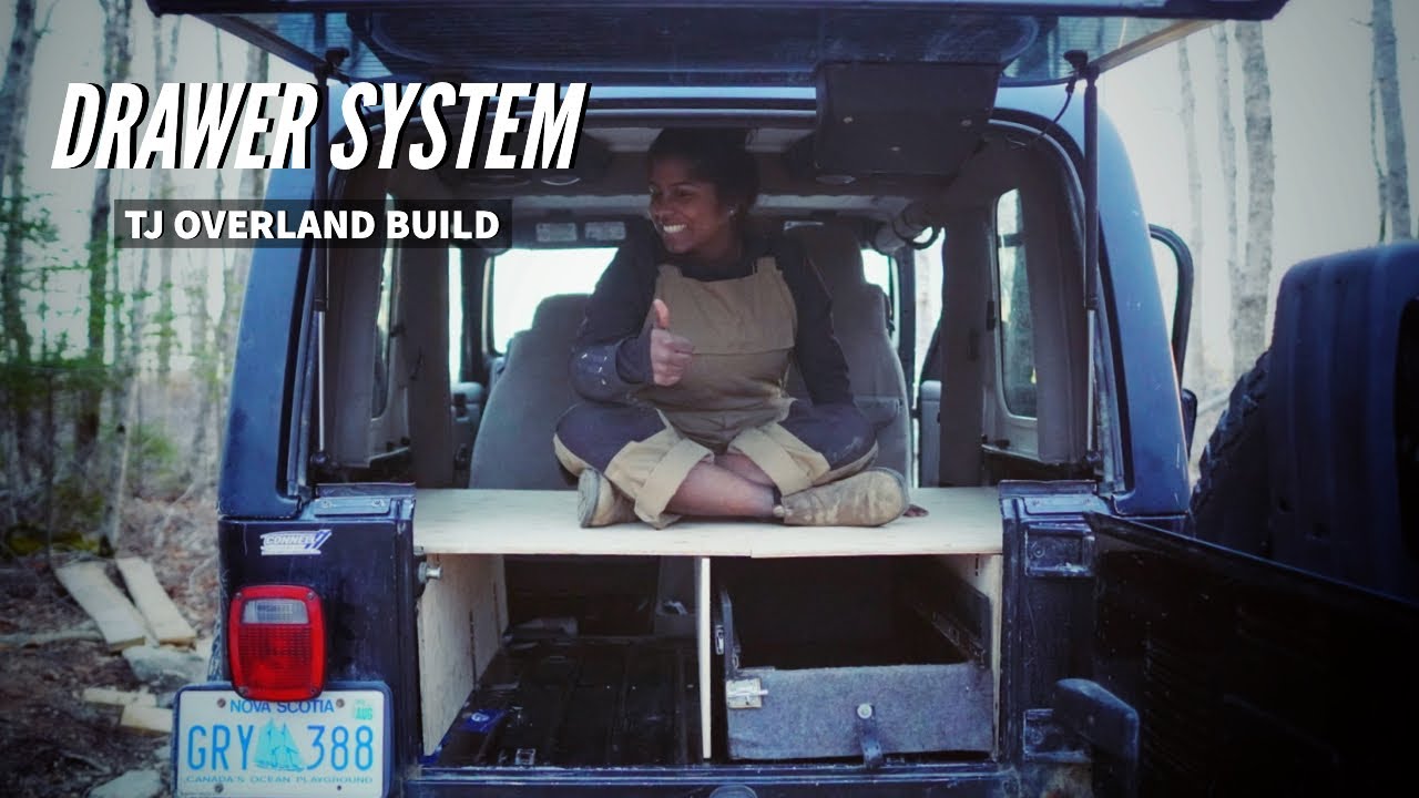Storage Platform and Drawer System - Part 1 | Jeep Wrangler TJ Overland  Build - YouTube