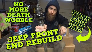 Replacing Factory Suspension/Steering  Jeep Grand Cherokee WJ