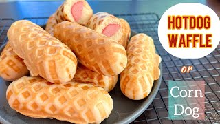 CORNDOG or HOTDOG WAFFLE