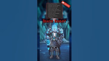 TRANSMOGS - Death Knight "Deaths Commander" #worldofwarcraft #transmogs #warwithin