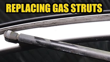 How to replace Hatch / boot Gas Struts.