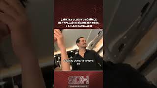Çağatay Ulusoyu Görünce Ne Yapacağını Bilemeyen Genç, O Anları Kayda Aldı Resimi