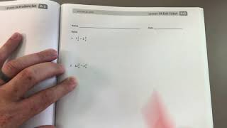 M5L34 Exit Ticket