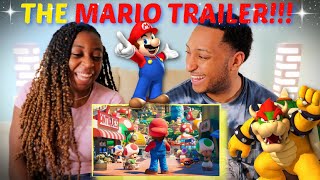 The Super Mario Bros. Movie Trailer REACTION!!!