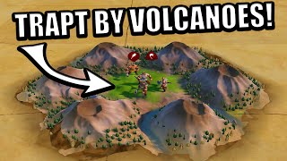 The Worst Start Ever In Civilization 6 - Deity Challenge