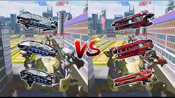 WR🔥 Hel Skadi Snaer VS Dagon Hussar Marquess Weapon Comparison |WAR ROBOTS|