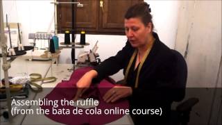 Famous Making circular ruffles (excerpt from bata de cola course) Net Worth