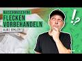 Wie kann man Flecken am besten vorbehandeln? Flecken entfernen leicht gemacht!