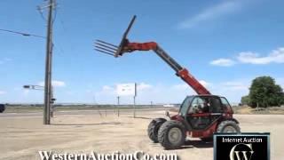 Lot 12 Manitou Maniscopic MLT633LS Turbo Telehandler
