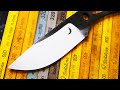 Knife blade finish - stones instead of sandpaper