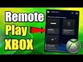 How to use Remote Play on Xbox One with Phone APP (Best Method)