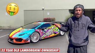 HOW MUCH IT COST TO OWN A LAMBORGHINI *YOUNGEST TO DO IT*