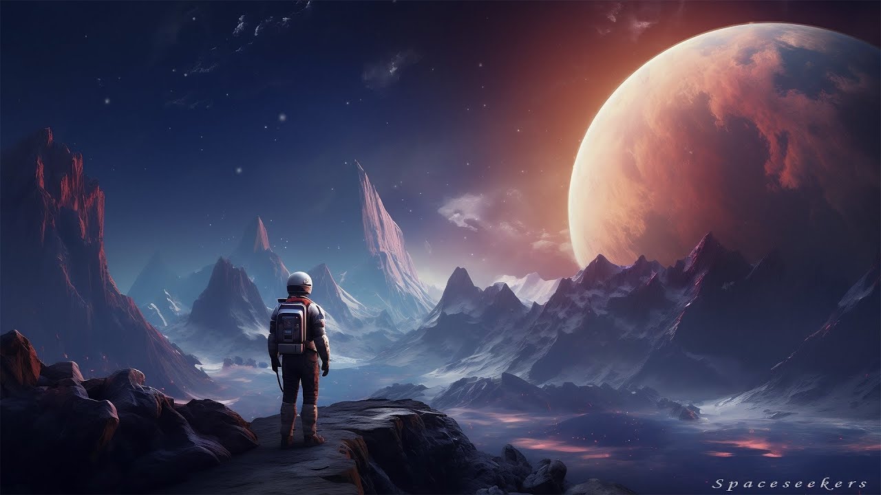 Voyaging into the boundless cosmos - Deep Sci Fi Ambient 🌌 Space ...