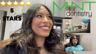 I Went To MINT DENTISTRY [whitening trays+ review]