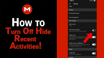 How to Turn Off Hide Recent Activities on Mega [NEW]
