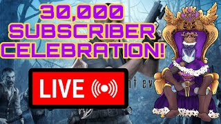 30,000 SUBSCRIBER CELEBRATION LIVE! PLAYING RE4 FOR THE FIRST TIME!