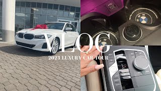 VLOG | MY FIRST LUXURY CAR TOUR | 2023 BMW 330I | AMAZON MUST HAVES