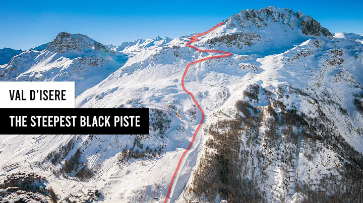 The Steepest Piste in Val d'Isere: Face de Bellevarde, Stade Olympique.