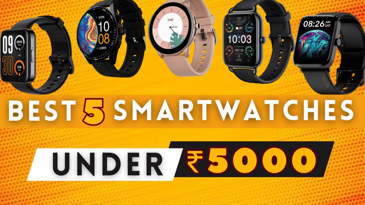 NEW LAUNCH🔥Best Smartwatch Under 5000🔥Best Budget Smartwatch🔥Best