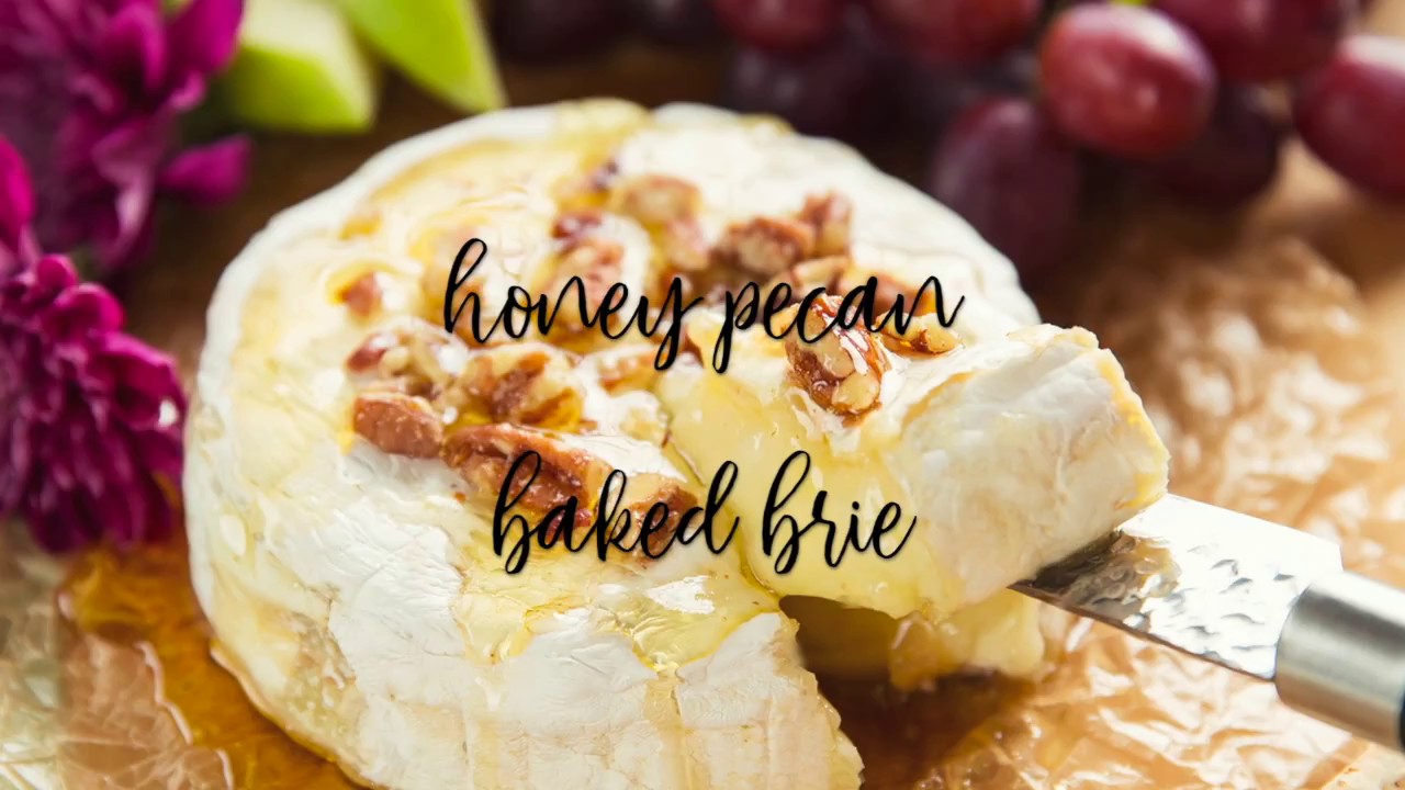How To Make Baked Brie with Honey and Pecans Recipe (And Cute Party