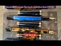 Admok M800 Fountain Pen Acrylic Gold/Silver Bock Schmidt F/... — Top Pick 2026 | Unbeatable Price!