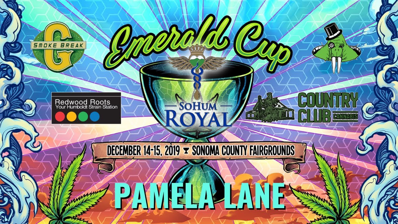 The Emerald Cup. Pamela Lane SoHum Royal Cannabis Co. Santa Rosa, CA. 2019