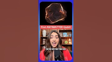 Scientists Create First Ever Antimatter Qubit!