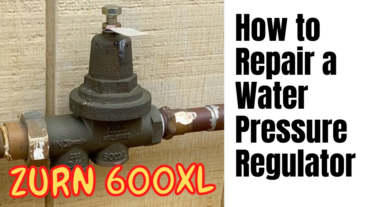 How to Repair a Water Pressure Regulator