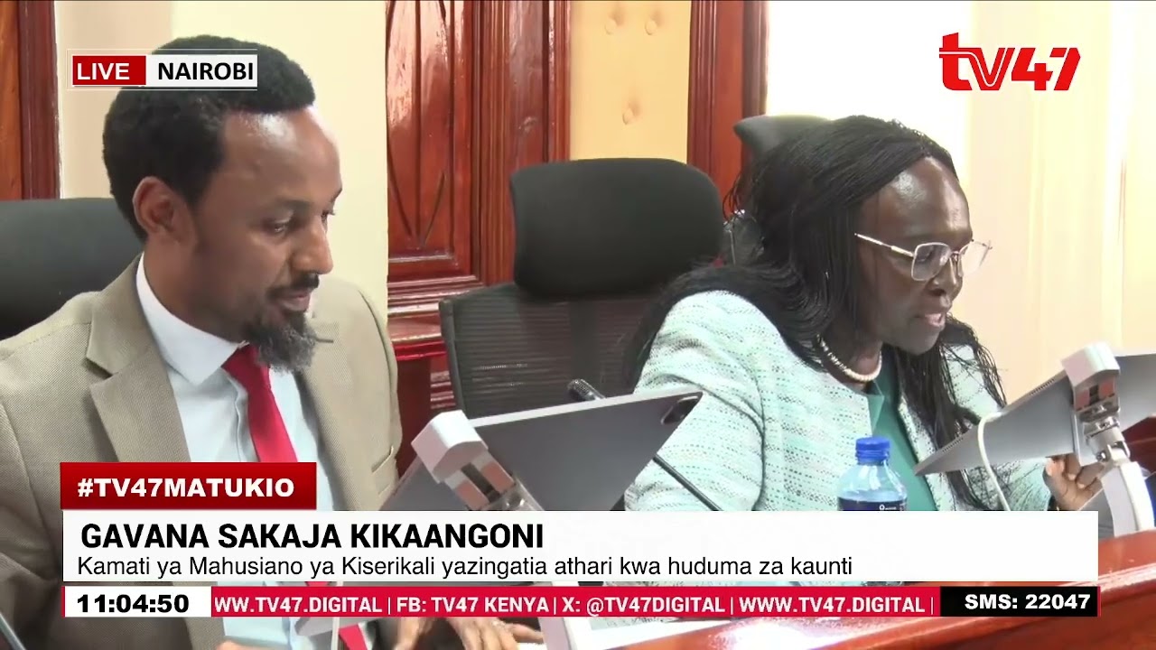 Gavana Sakaja ahojiwa na Seneti kuhusu mkataba wa ushirikiano