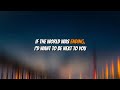 Middle of video