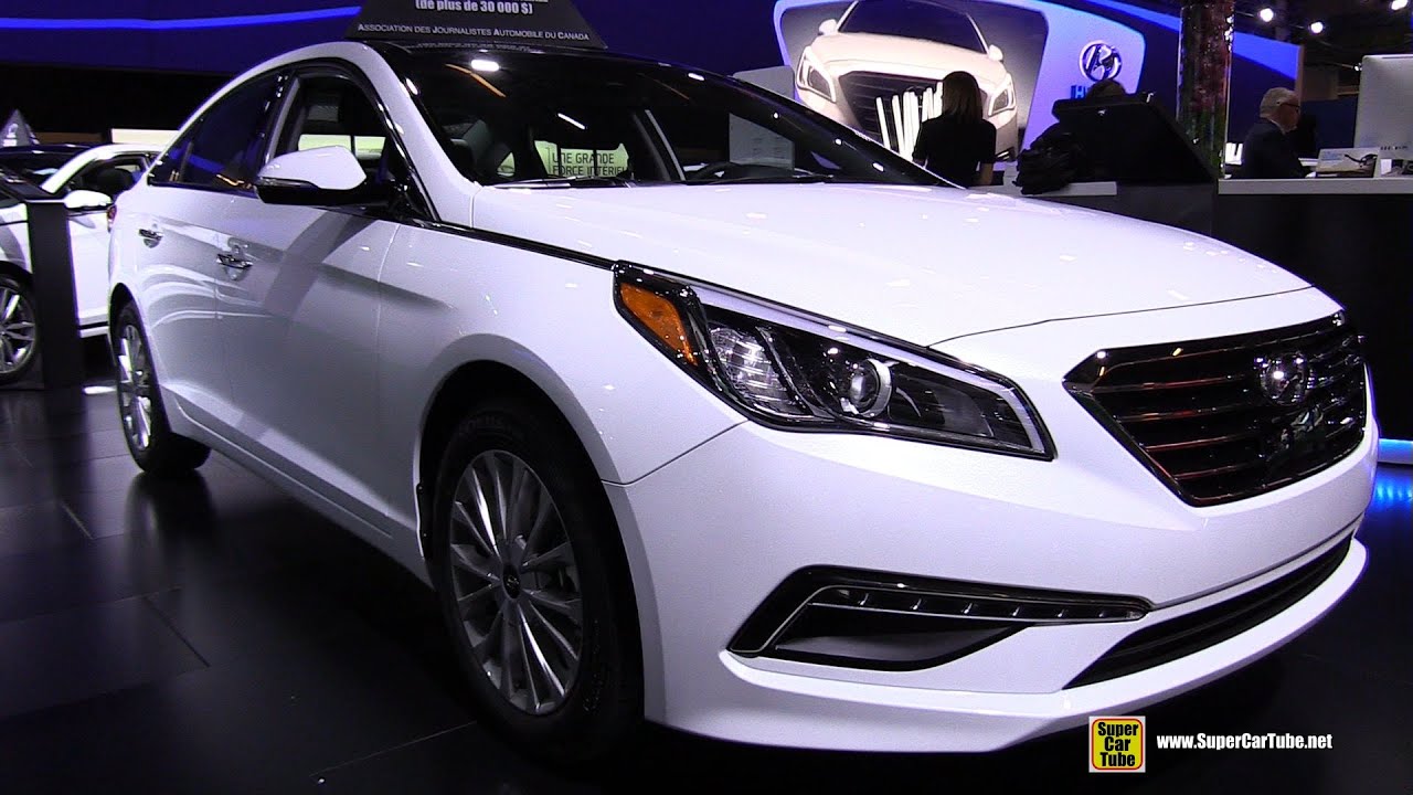 2015 Hyundai Sonata Limited Exterior And Interior Walkaround 2015 Montreal Auto Show