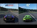 Assetto Corsa Competizione vs Gran Turismo Sport - Lamborghini Huracan GT3 '15 at SPA Comparison