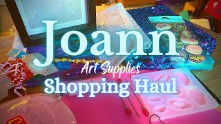 Joann Shopping Haul Art Supplies Review