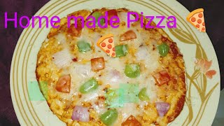 #pizza #pizzarecipe #homemaderecipe #homemade Pizza #বাড়িতে বানিয়ে দিন তাওয়া পিজ্জা #tawa pizza 🍕
