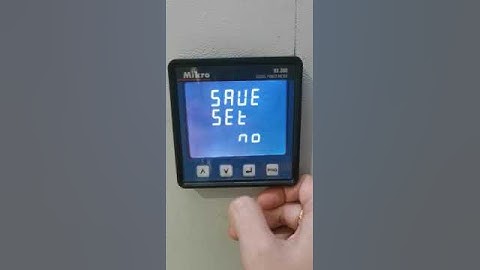 Mikro RX380 CT ratio setting