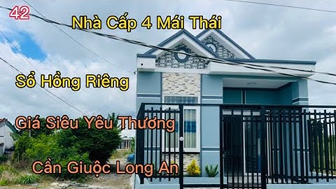 Bán Nhà Cấp 4 Mái Thái Sổ Hồng Riêng Giá Chỉ 1ty350tr Mặt Tiền Đường Đá Xanh 2,5m