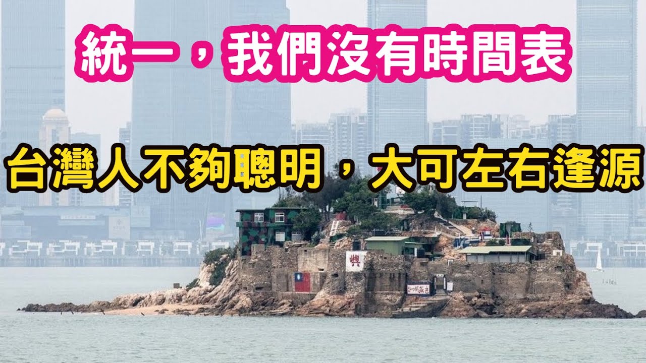 (統戰工作者)我在大陸做統戰工作的。台灣人不夠聰明,台灣大可以拋棄意識形態,左右逢源。統一,我們沒有時間表。 - YouTube