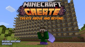 Create: Above and Beyond-Create Mining Machine