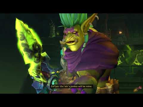 Zul'jan Gives Dagger Cutscene - Midnight Patch 12.1.0